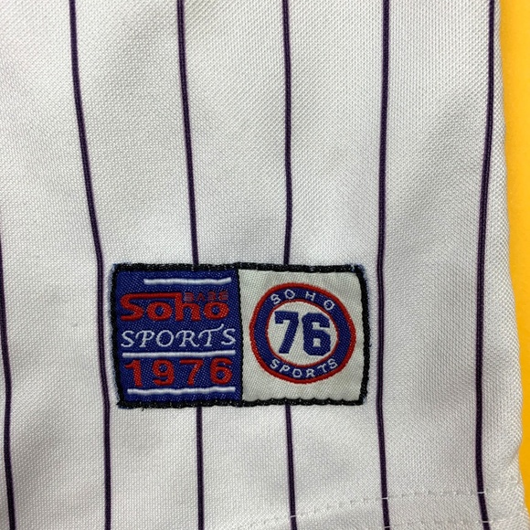 Vtg Soho Babe Sports Philly Baseball Top Shirt - Picture 4 of 7